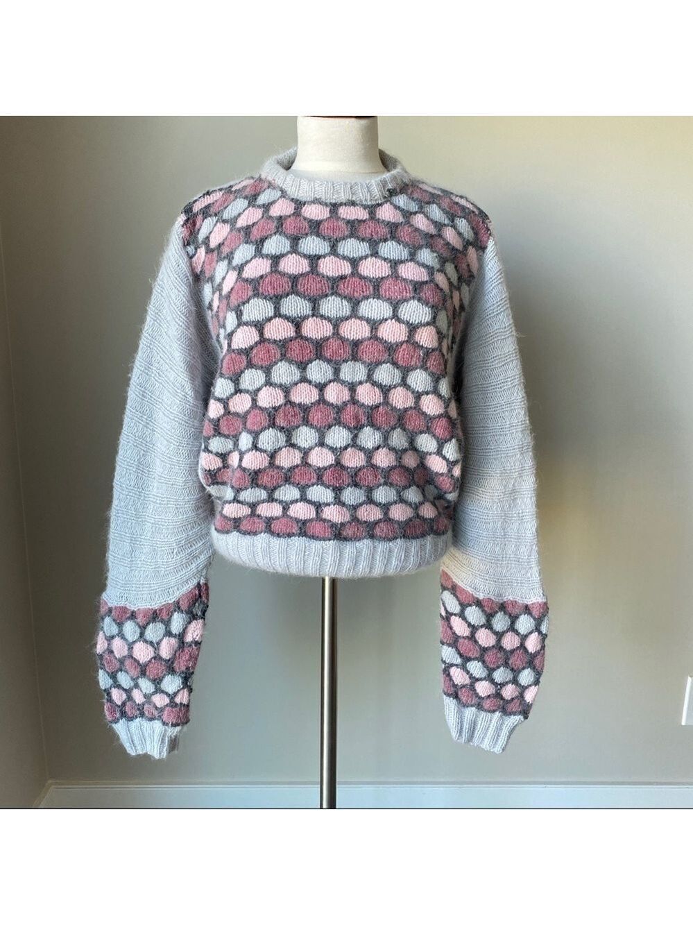 PURL One Hand Knitted Lambswool Angora Sweater Women's One Size (S-M) Australia